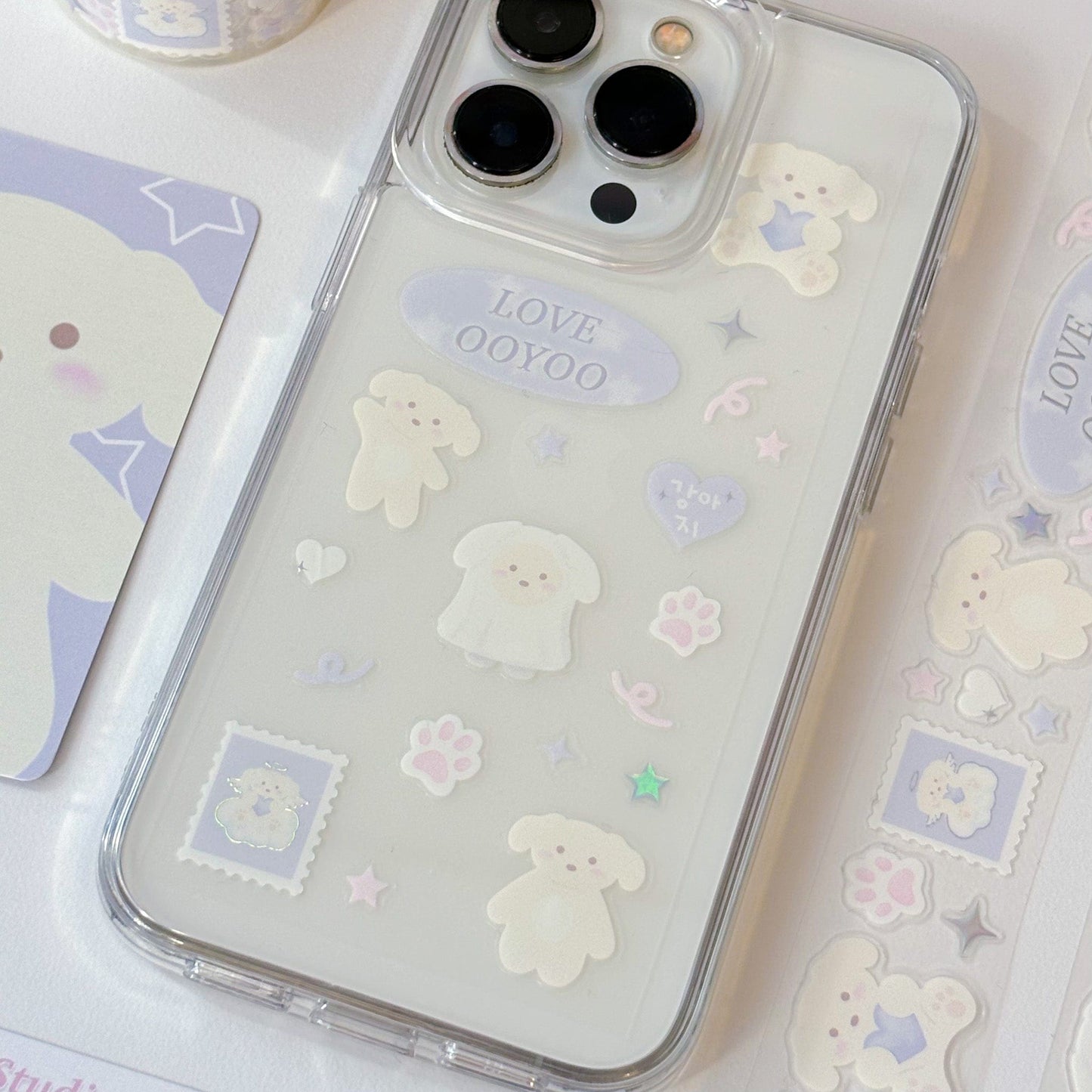 MINS STUDIOS Ooyoo Puppy Sticker Roll