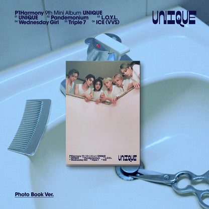 P1Harmony - 9th Mini Album [UNIQUE] (Photobook Ver.)