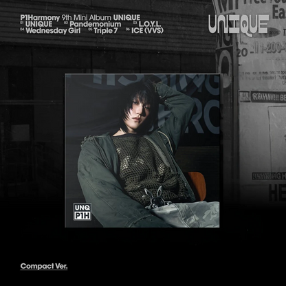 (Apple Music) P1Harmony - 9th Mini Album [UNIQUE] (COMPACT Ver.)