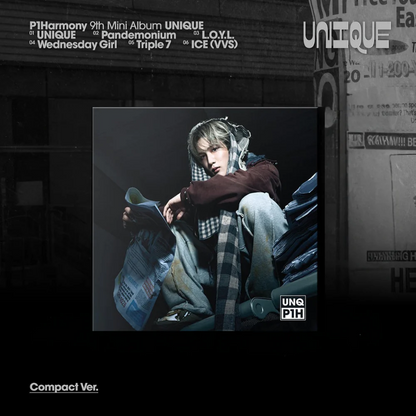 (Apple Music) P1Harmony - 9th Mini Album [UNIQUE] (COMPACT Ver.)