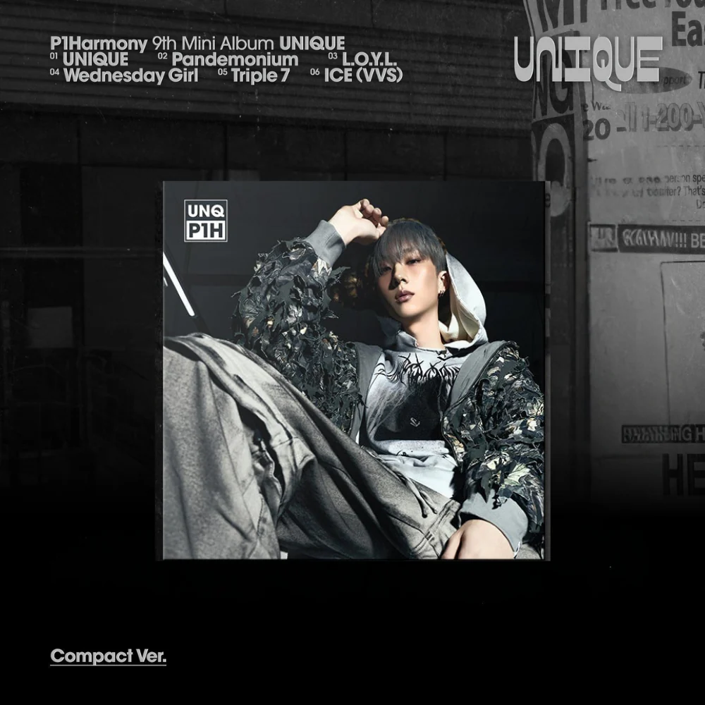 (Apple Music) P1Harmony - 9th Mini Album [UNIQUE] (COMPACT Ver.)