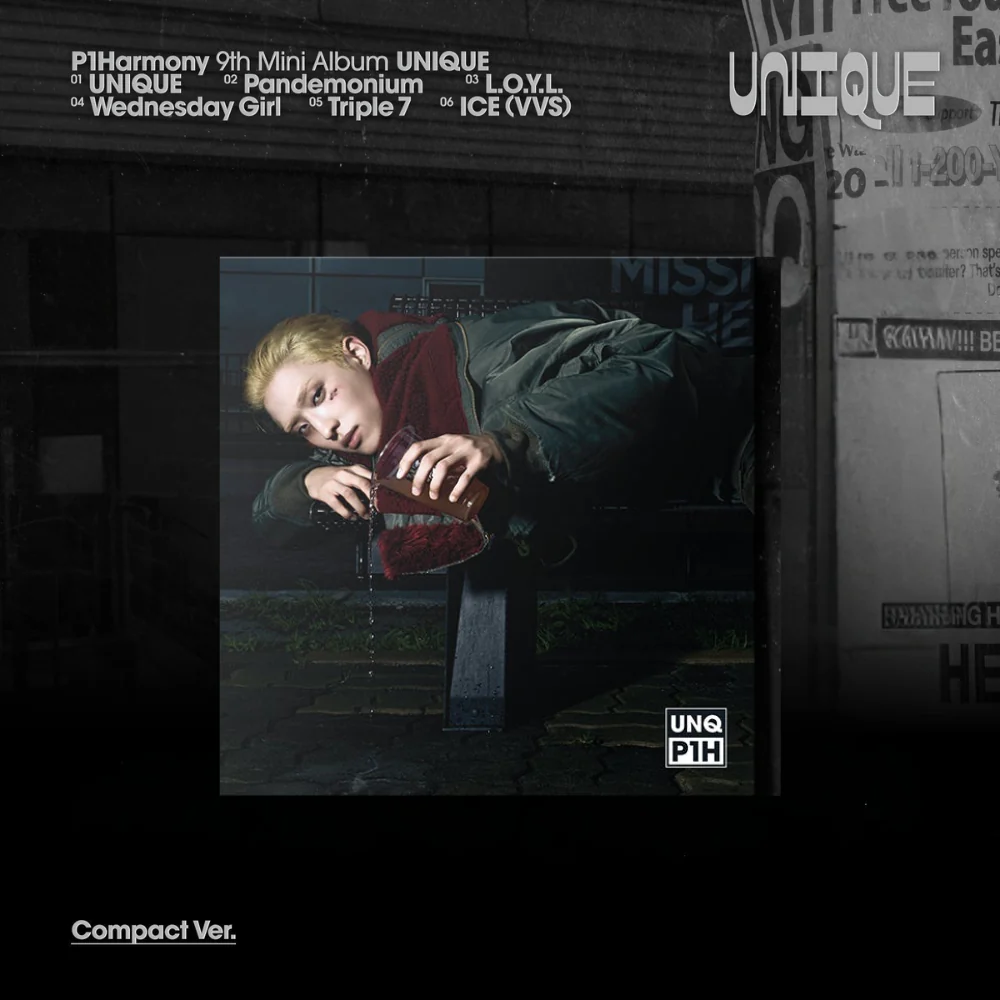 (Apple Music) P1Harmony - 9th Mini Album [UNIQUE] (COMPACT Ver.)