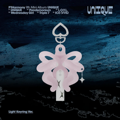 (Apple Music) P1Harmony - 9th Mini Album [UNIQUE] (Light Keyring Ver.)