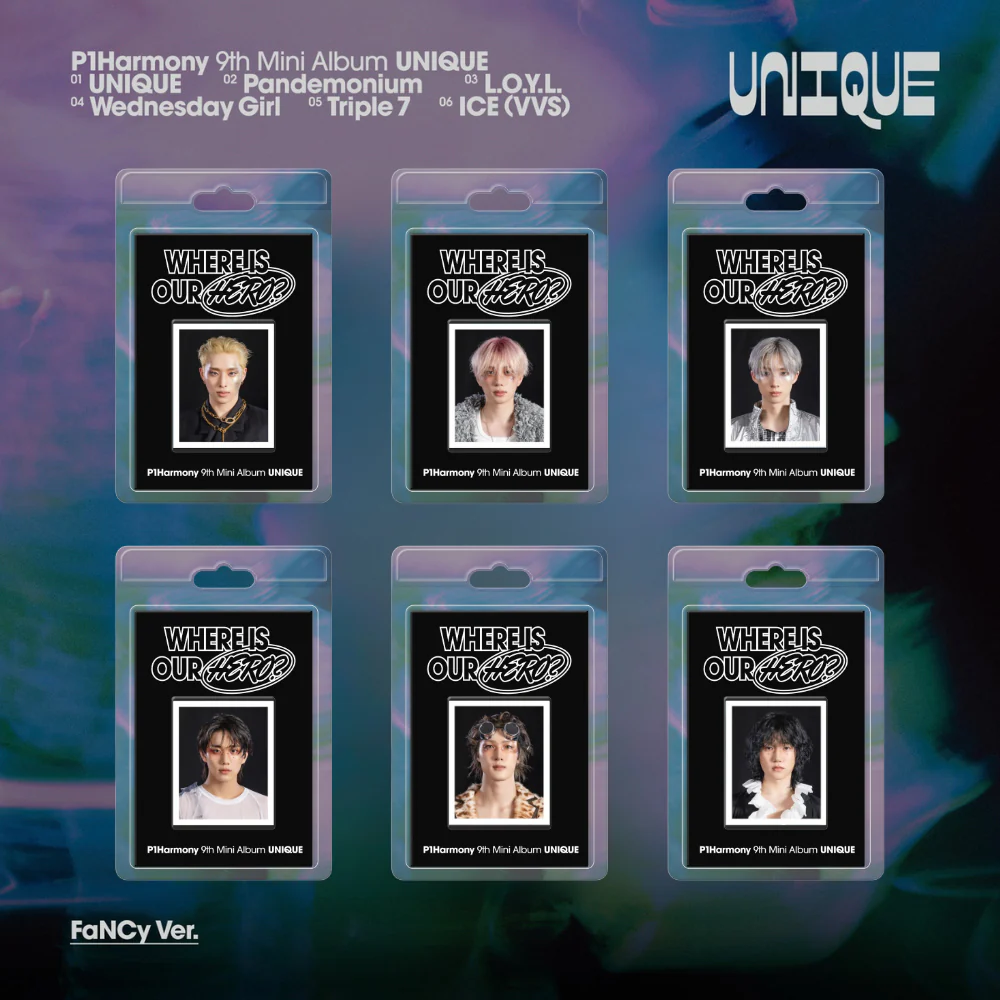 (POB) P1Harmony - 9th Mini Album [UNIQUE] (FaNCy Ver.)