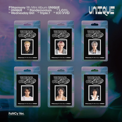 (POB) P1Harmony - 9th Mini Album [UNIQUE] (FaNCy Ver.)