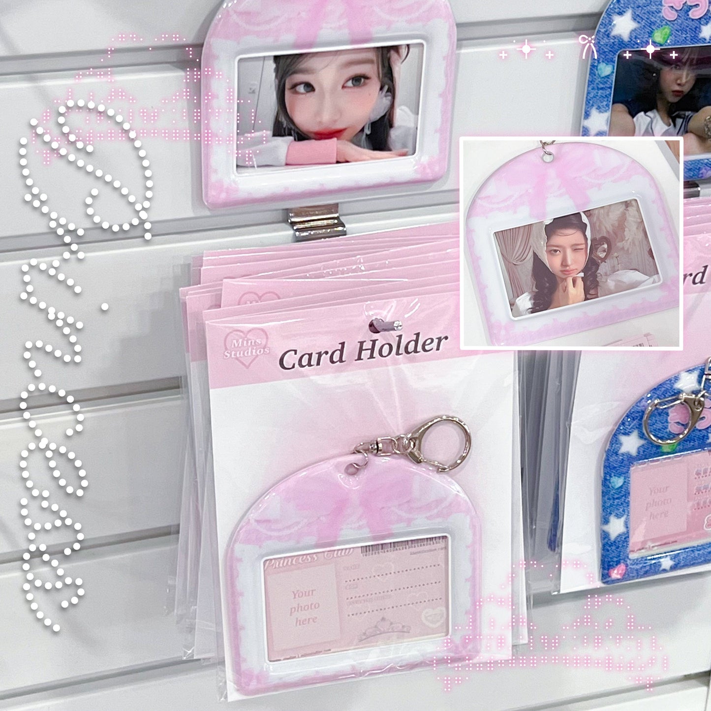 MINS STUDIOS Princess Horizontal Card Holder