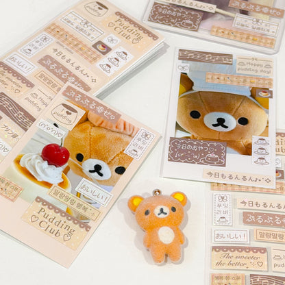 MINS STUDIOS Pudding Club Mini Label Sticker