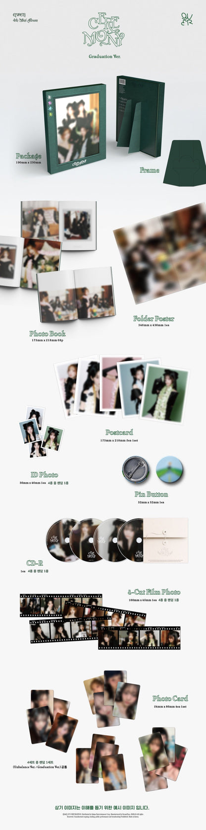 QWER 4TH MINI ALBUM - CEREMONY