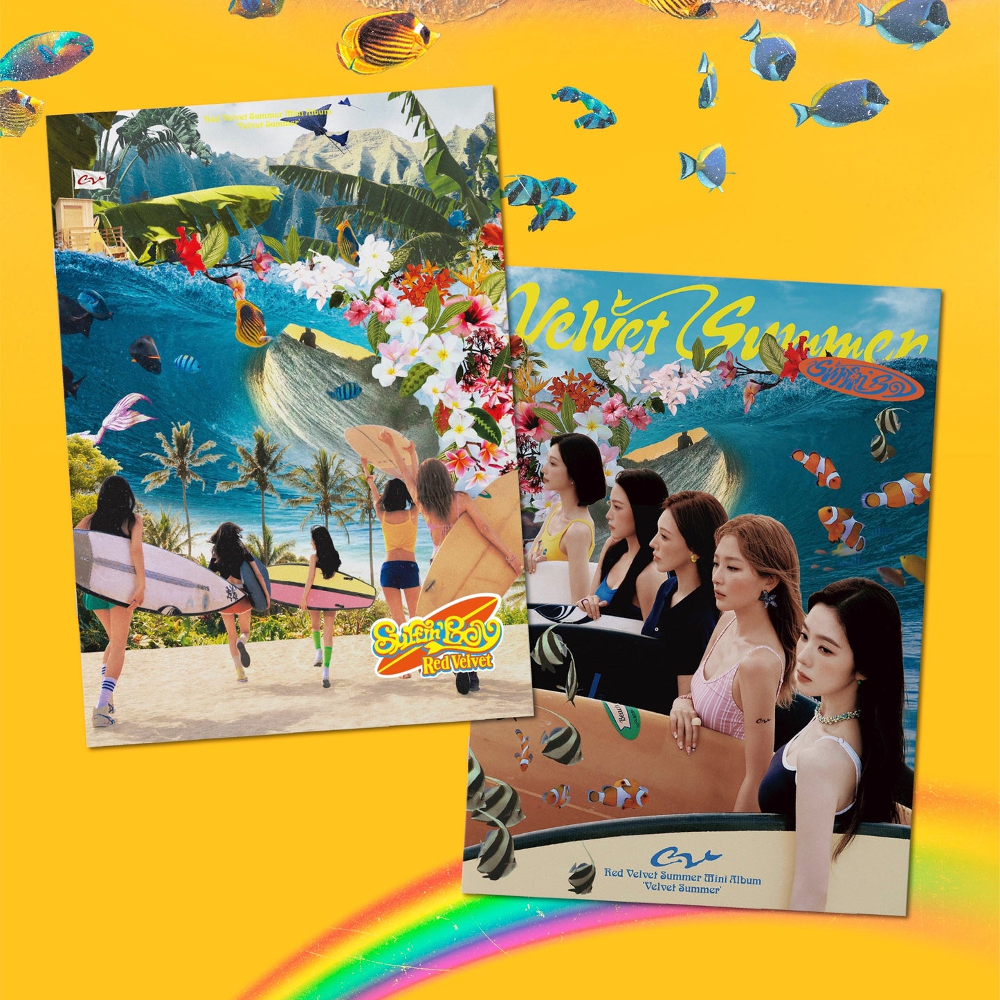 RED VELVET - SUMMER MINI ALBUM [VELVET SUMMER] (BIG WAVE VER.)