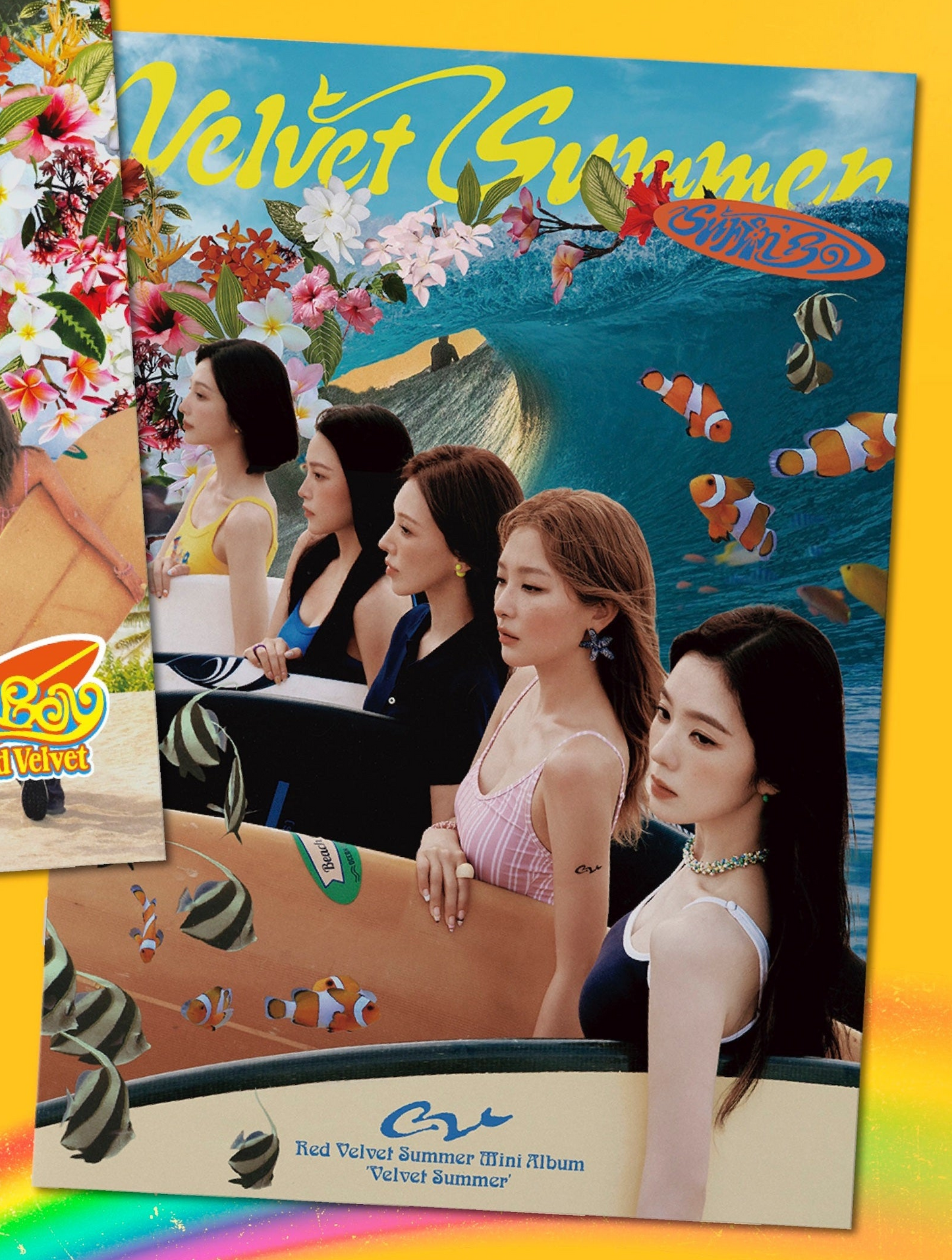 RED VELVET - SUMMER MINI ALBUM [VELVET SUMMER] (BIG WAVE VER.)