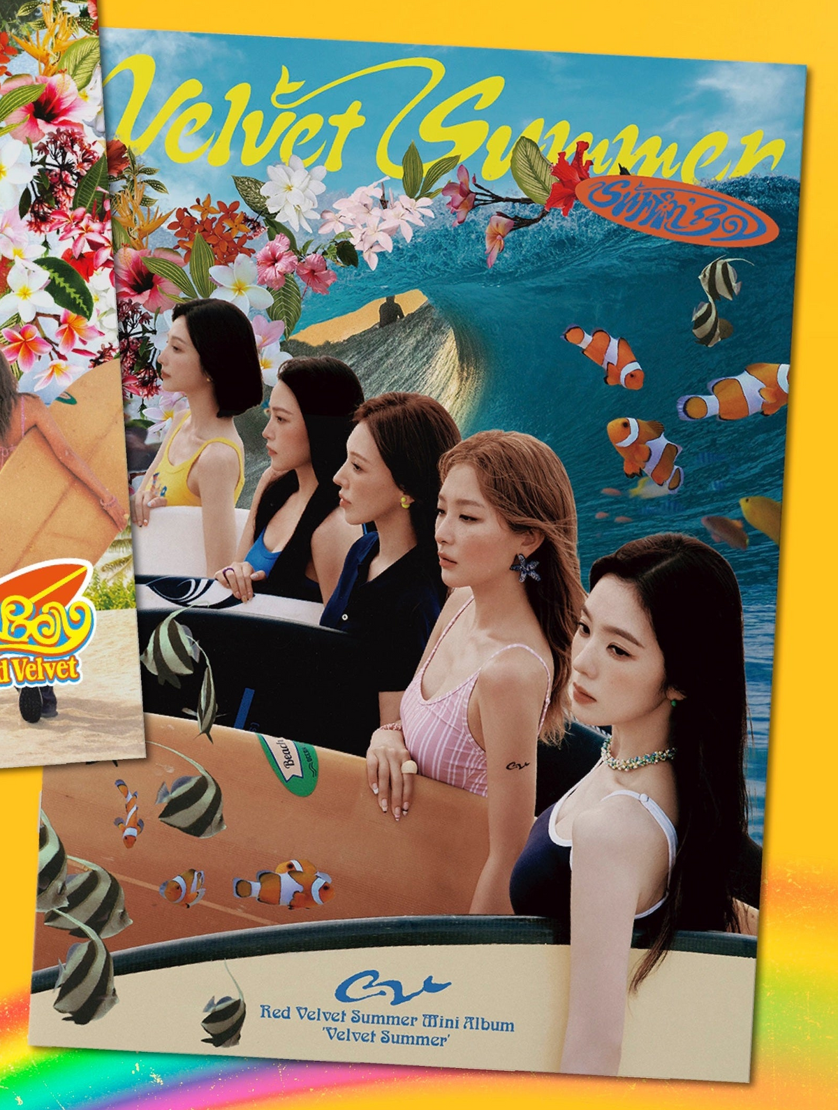 RED VELVET - SUMMER MINI ALBUM [VELVET SUMMER] (BIG WAVE VER.) - Mins Studios