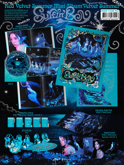 RED VELVET - SUMMER MINI ALBUM [VELVET SUMMER] (HIGH TIDE VER.)
