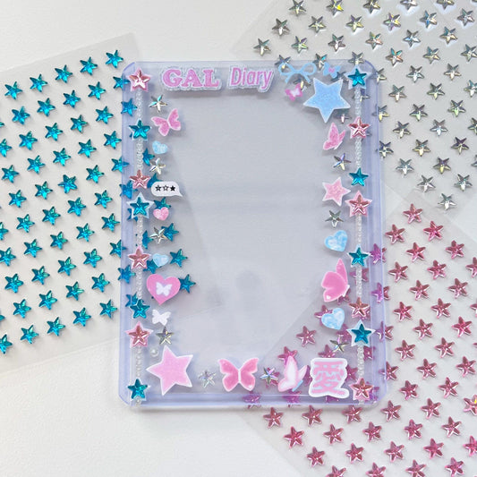 MINS STUDIOS 6mm Star Jewel Sticker