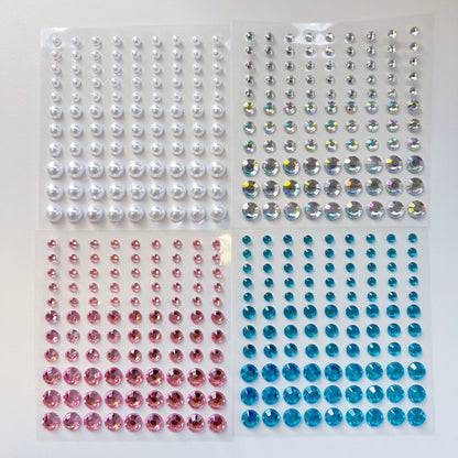 MINS STUDIOS Round Jewel Sticker