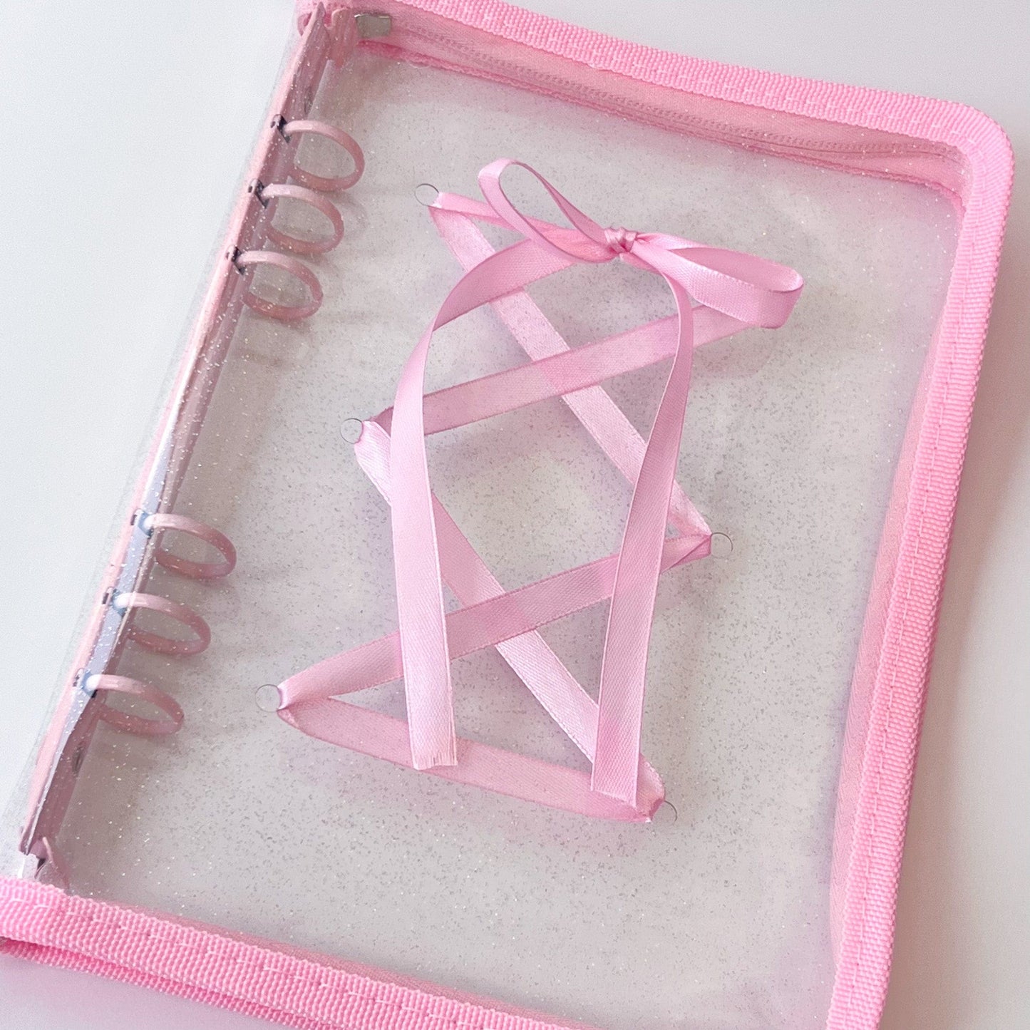 MINS STUDIOS A5 Ribbon Zipper Binder + Pages