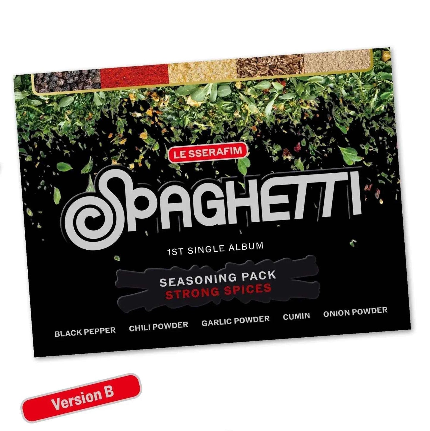 LE SSERAFIM - 1st Single Album [SPAGHETTI] (Weverse Albums ver.)