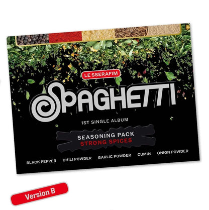 LE SSERAFIM - 1st Single Album [SPAGHETTI] (Weverse Albums ver.)