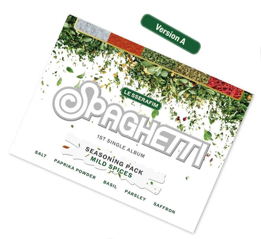 LE SSERAFIM - 1st Single Album [SPAGHETTI] (Weverse Albums ver.)