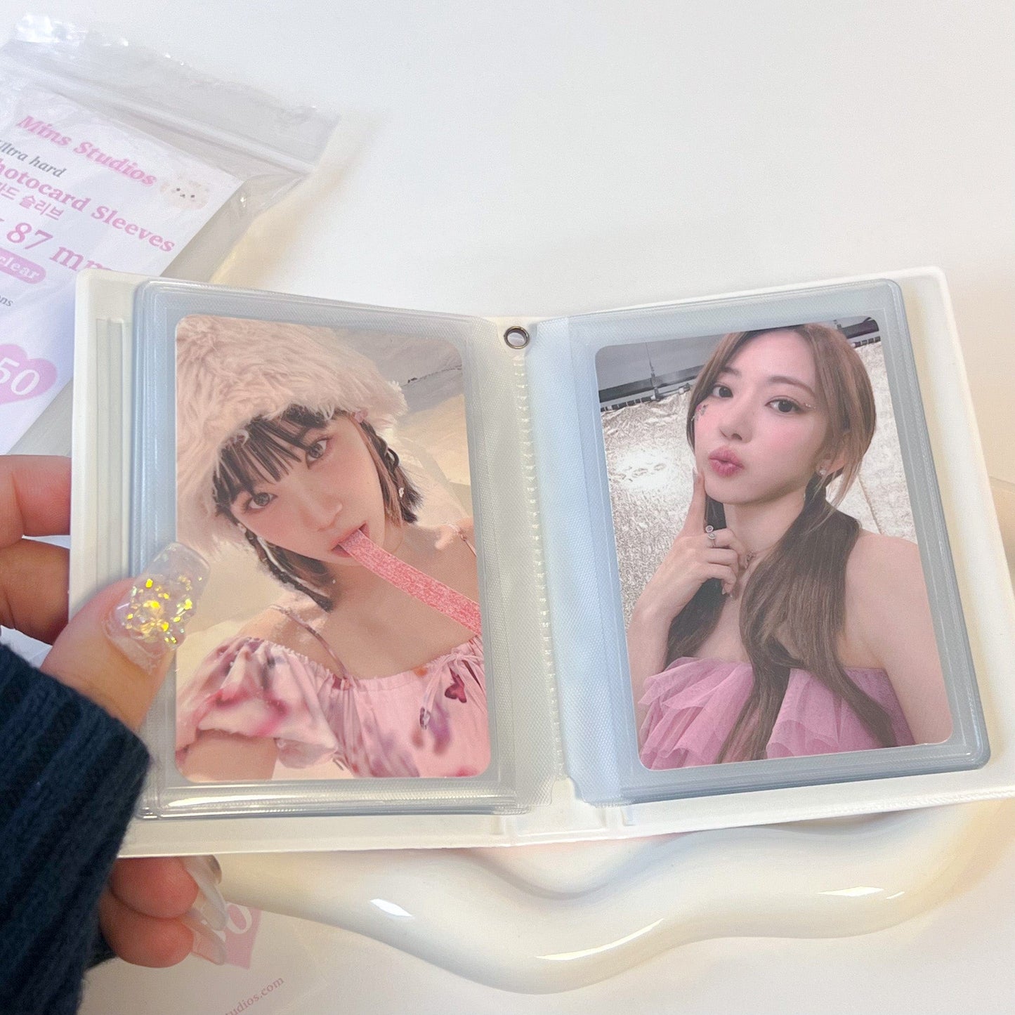 MINS STUDIOS [58x87mm] Clear Ultra-Hard Photocard Sleeves (140 microns)