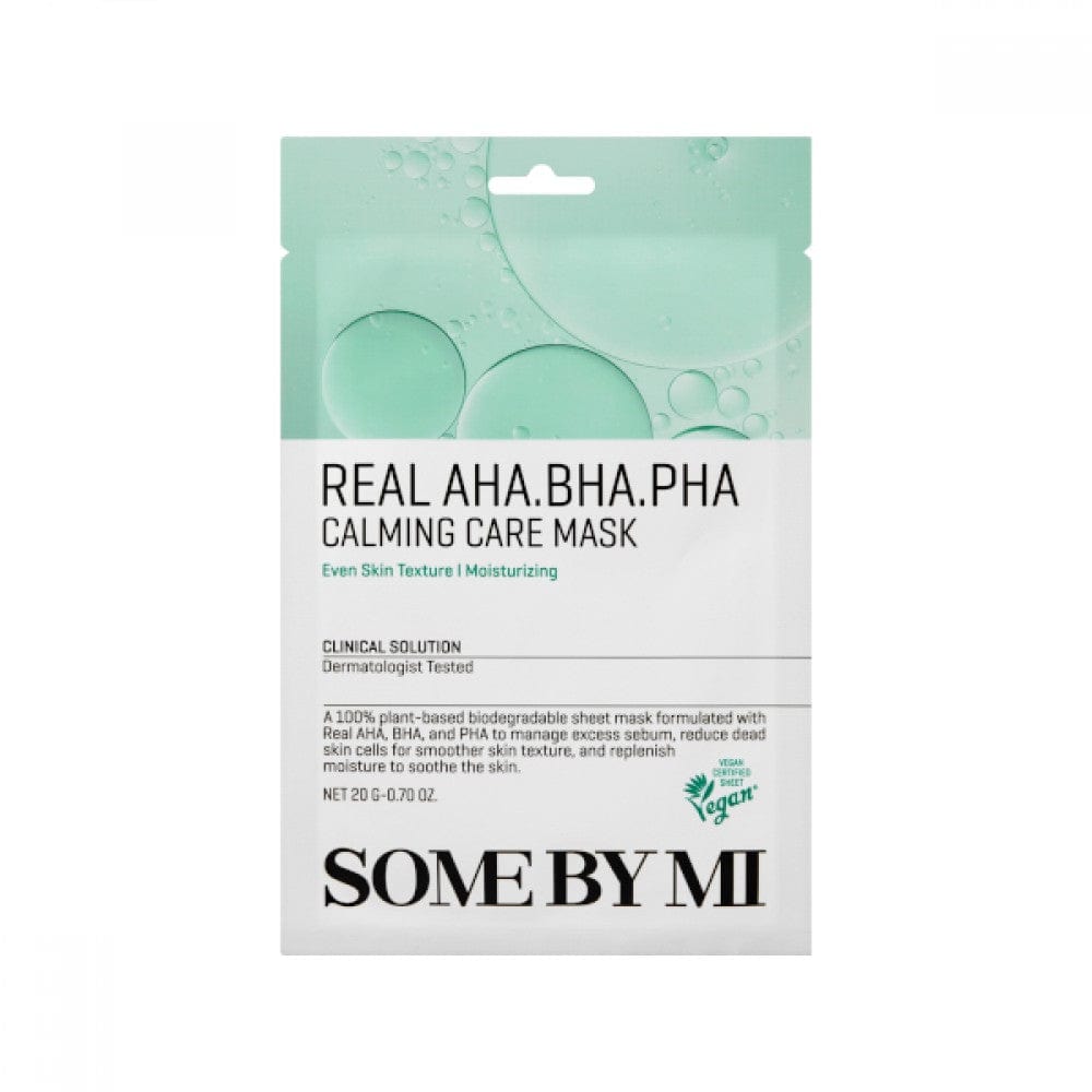 SOME BY MI REAL AHA-BHA-PHA Calming Care Mask