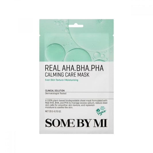 SOME BY MI REAL AHA-BHA-PHA Calming Care Mask
