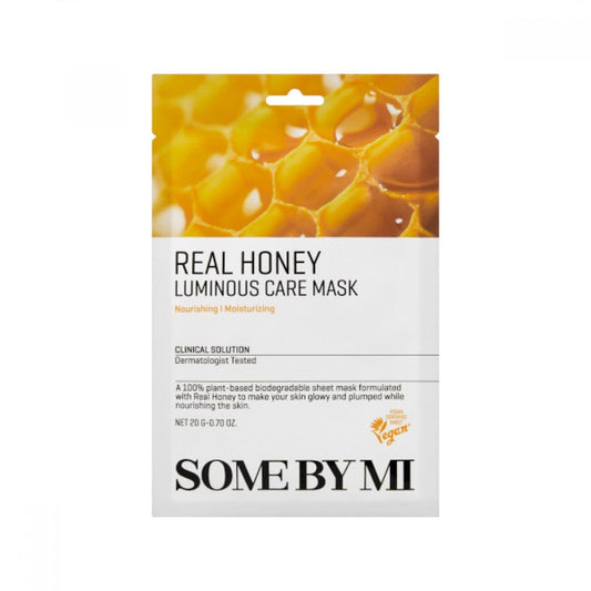 SOME BY MI REAL Honey Luminous Care Mask