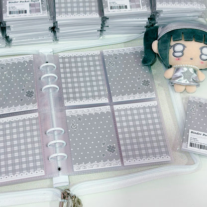 MINS STUDIOS Stardust Binder Pocket Paper