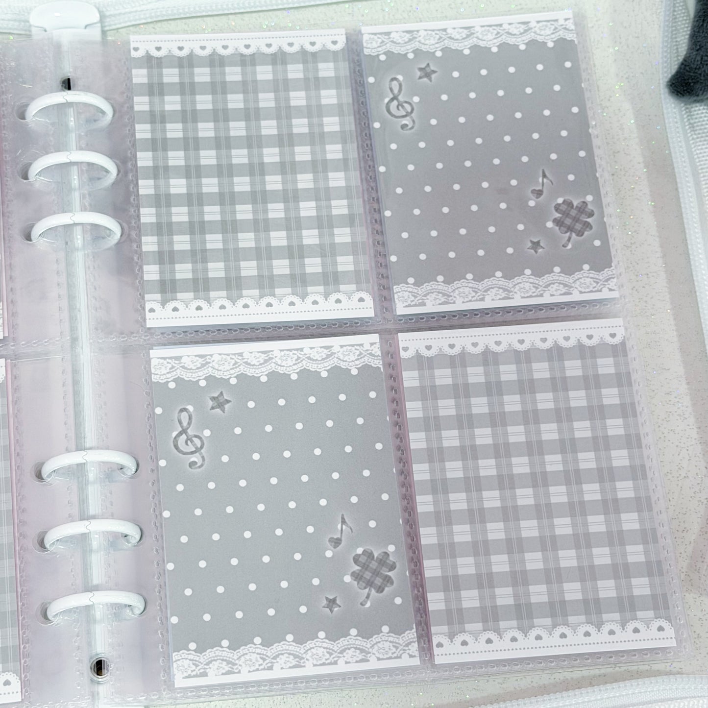 MINS STUDIOS Stardust Binder Pocket Paper
