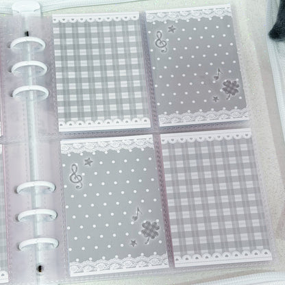 MINS STUDIOS Stardust Binder Pocket Paper