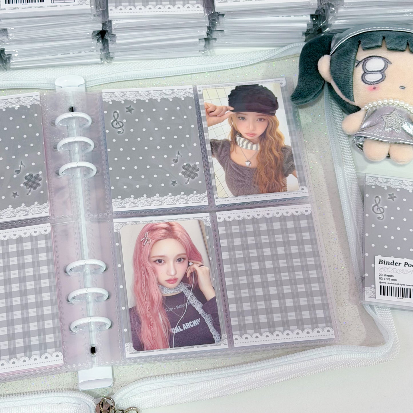 MINS STUDIOS Stardust Binder Pocket Paper