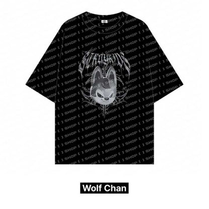 Stray Kids - EVIL SKZOO T-SHIRT - World Tour 'dominATE'