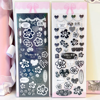 MINS STUDIOS Summer Love Deco Sticker (Dark ver)