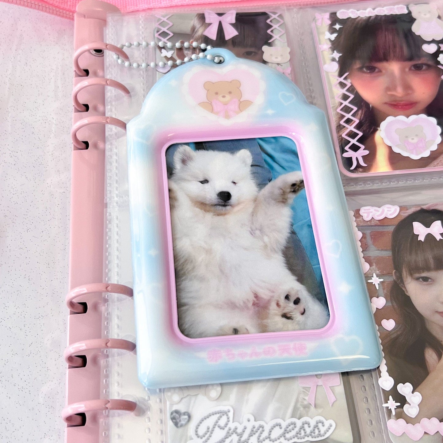 MINS STUDIOS Teddy Bear Card Holder