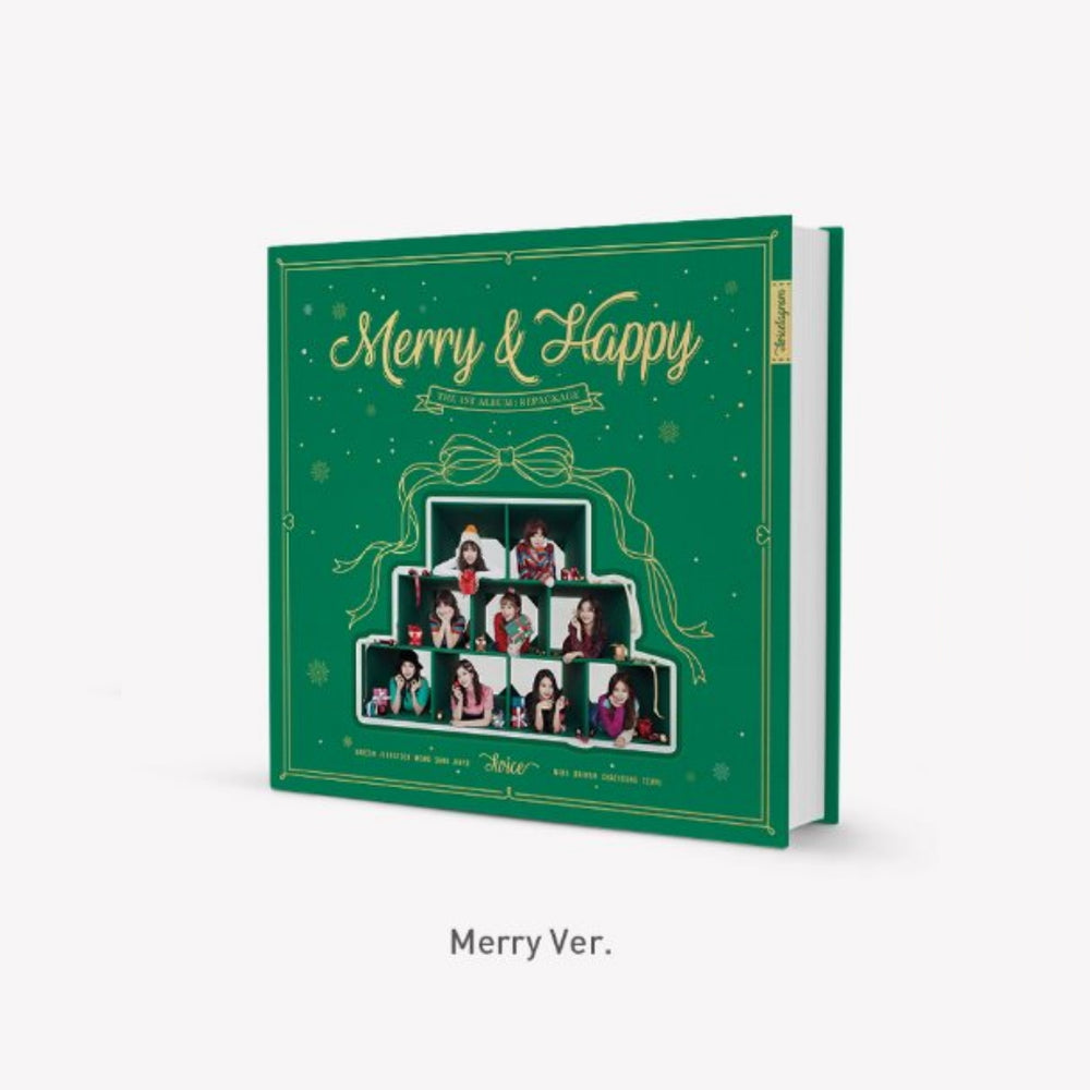 TWICE - VOL.1 Repackage Album [MERRY & HAPPY]