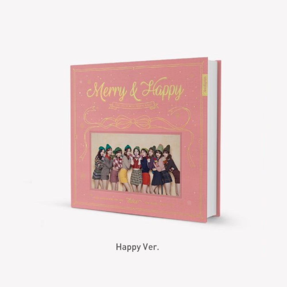 TWICE - VOL.1 Repackage Album [MERRY & HAPPY]