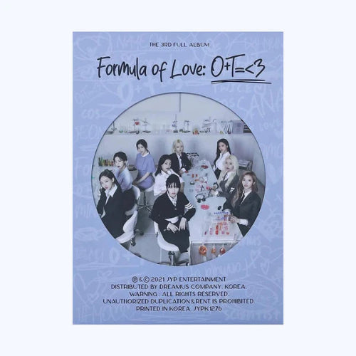 TWICE - VOL.3 [FORMULA OF LOVE : O+T=<3]