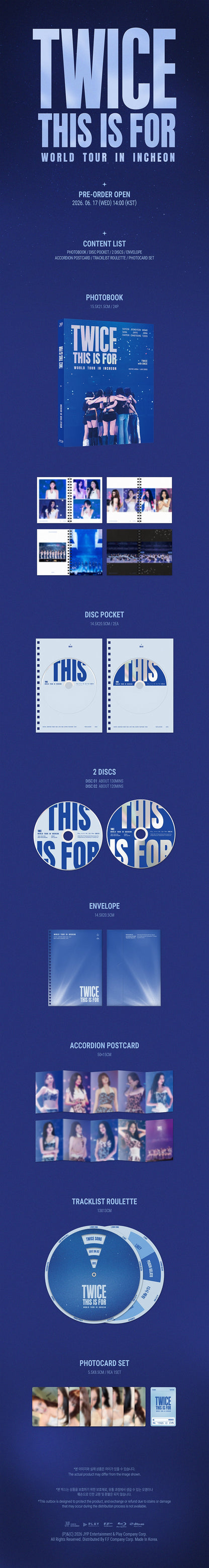 TWICE - [THIS IS FOR] WORLD TOUR IN INCHEON Blu-ray