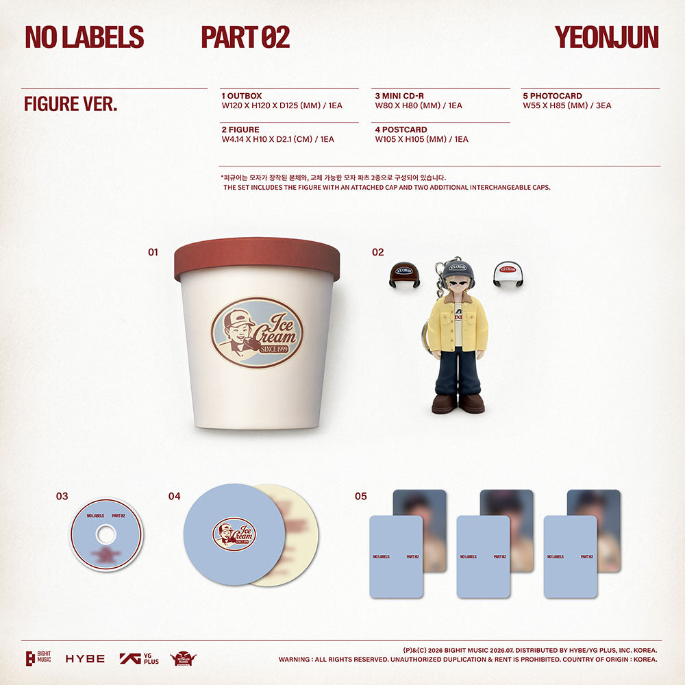 YEONJUN - [NO LABELS: PART 02] (Figure Ver.)