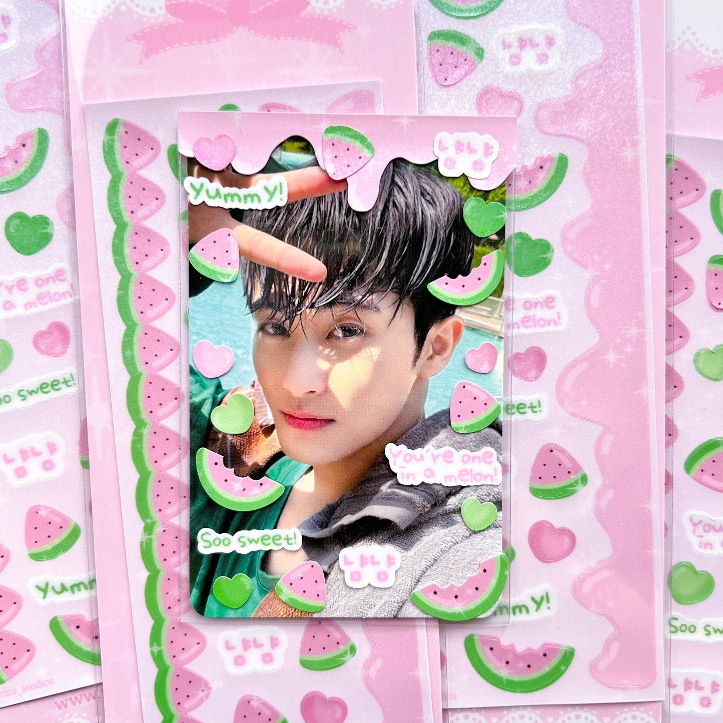 MINS STUDIOS Watermelon Deco Sticker