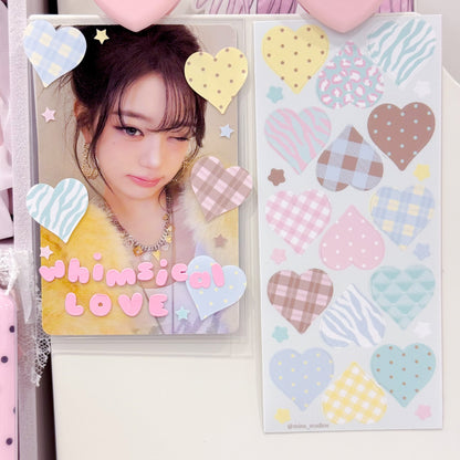 MINS STUDIOS Whimsy Heart Mini Sticker