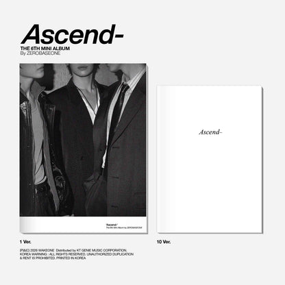 ZEROBASEONE THE 6TH MINI ALBUM - ASCEND-
