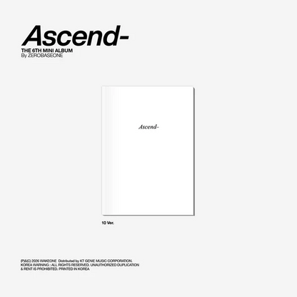 ZEROBASEONE THE 6TH MINI ALBUM - ASCEND-